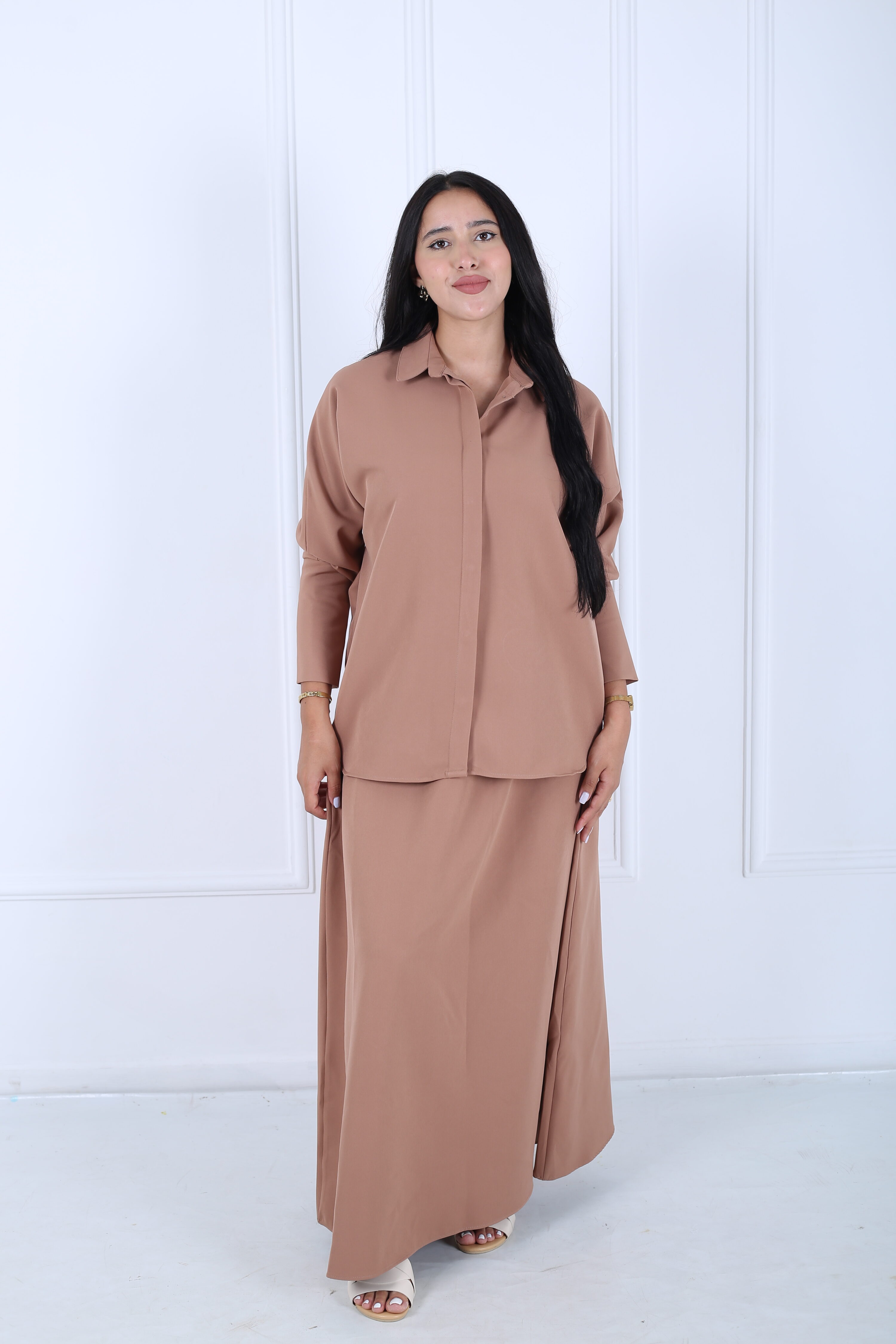 Ensemble chic en crepe de soie – Image 4