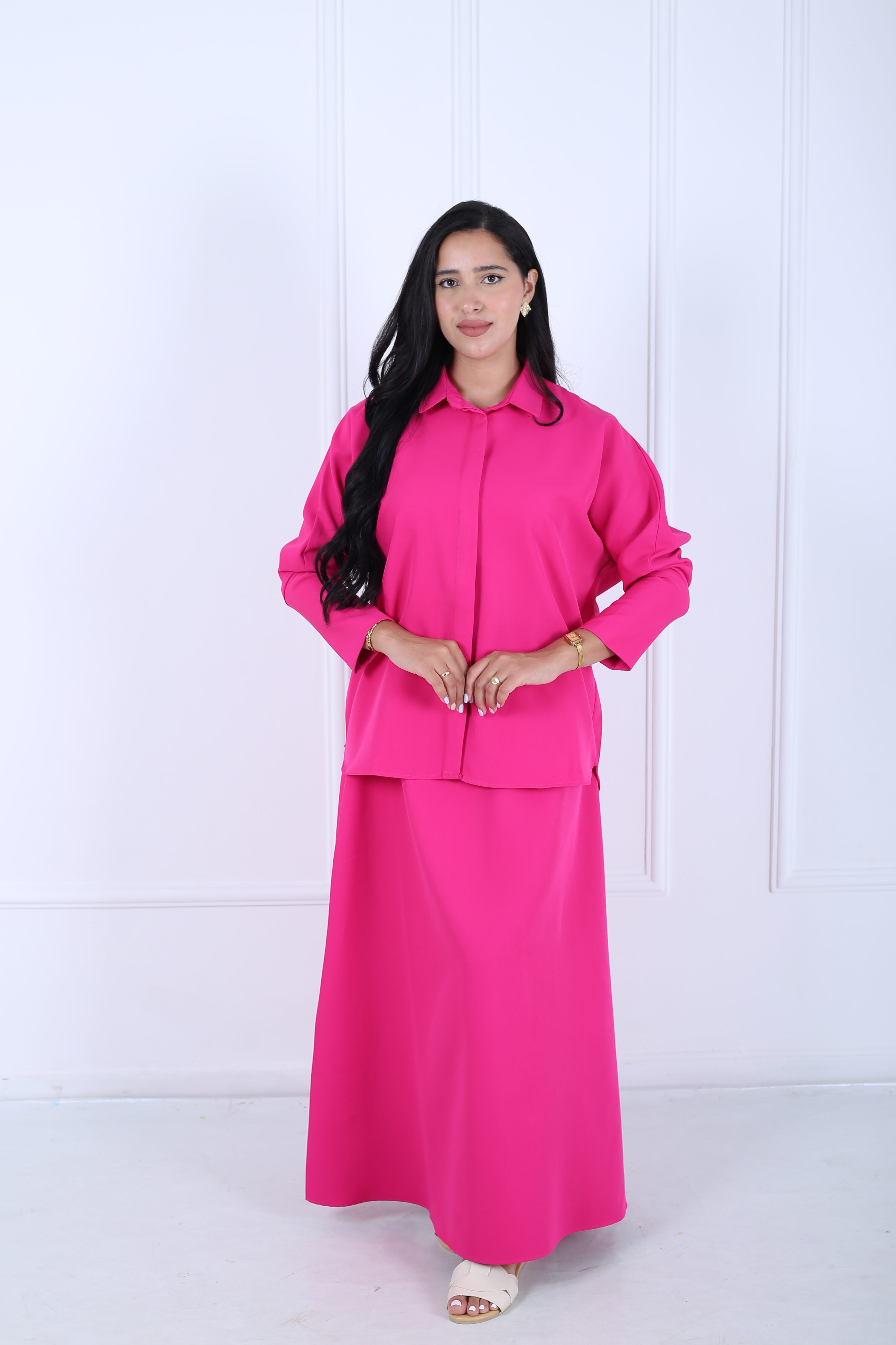 Ensemble chic en crepe de soie – Image 20