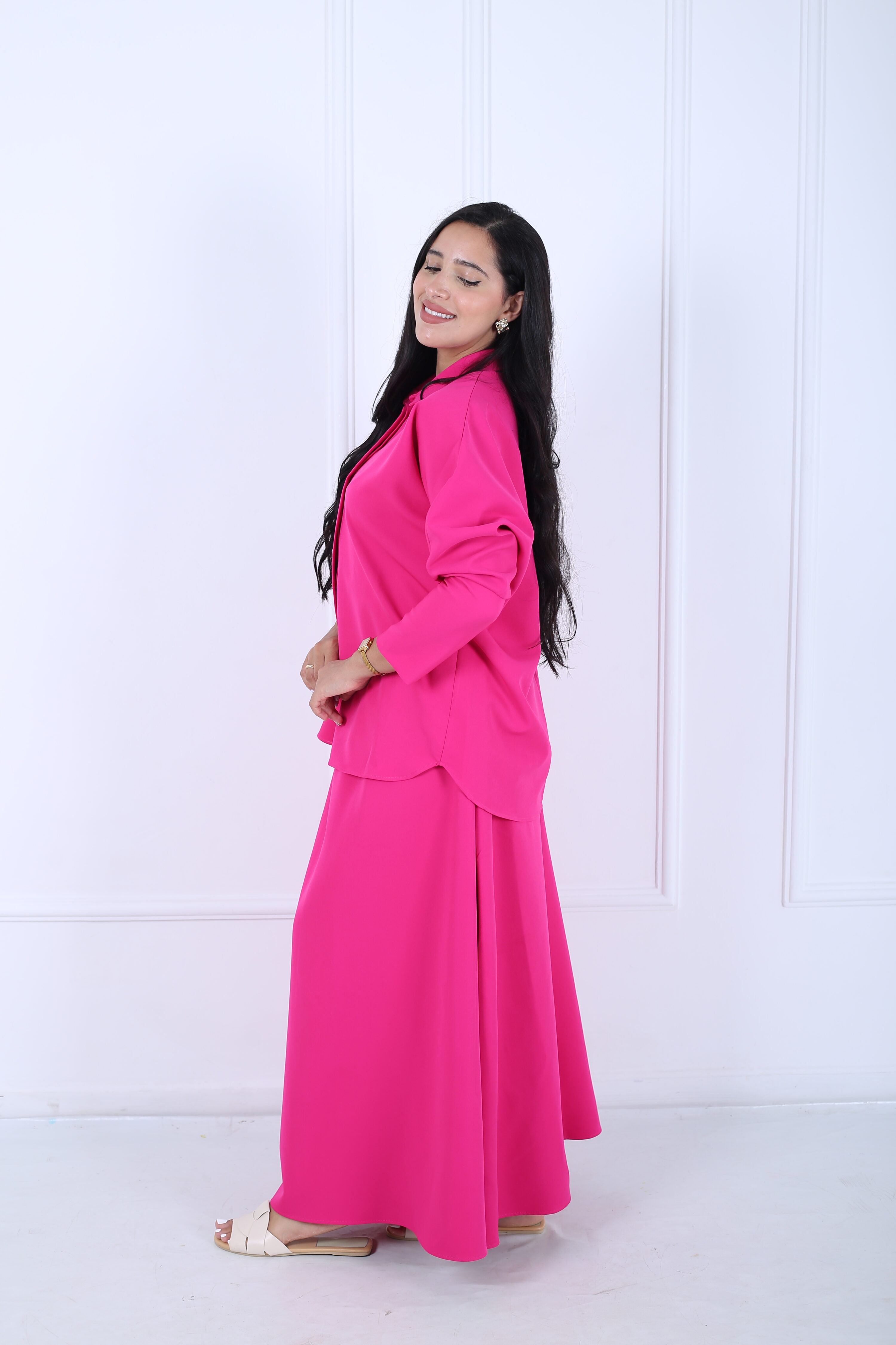 Ensemble chic en crepe de soie – Image 18