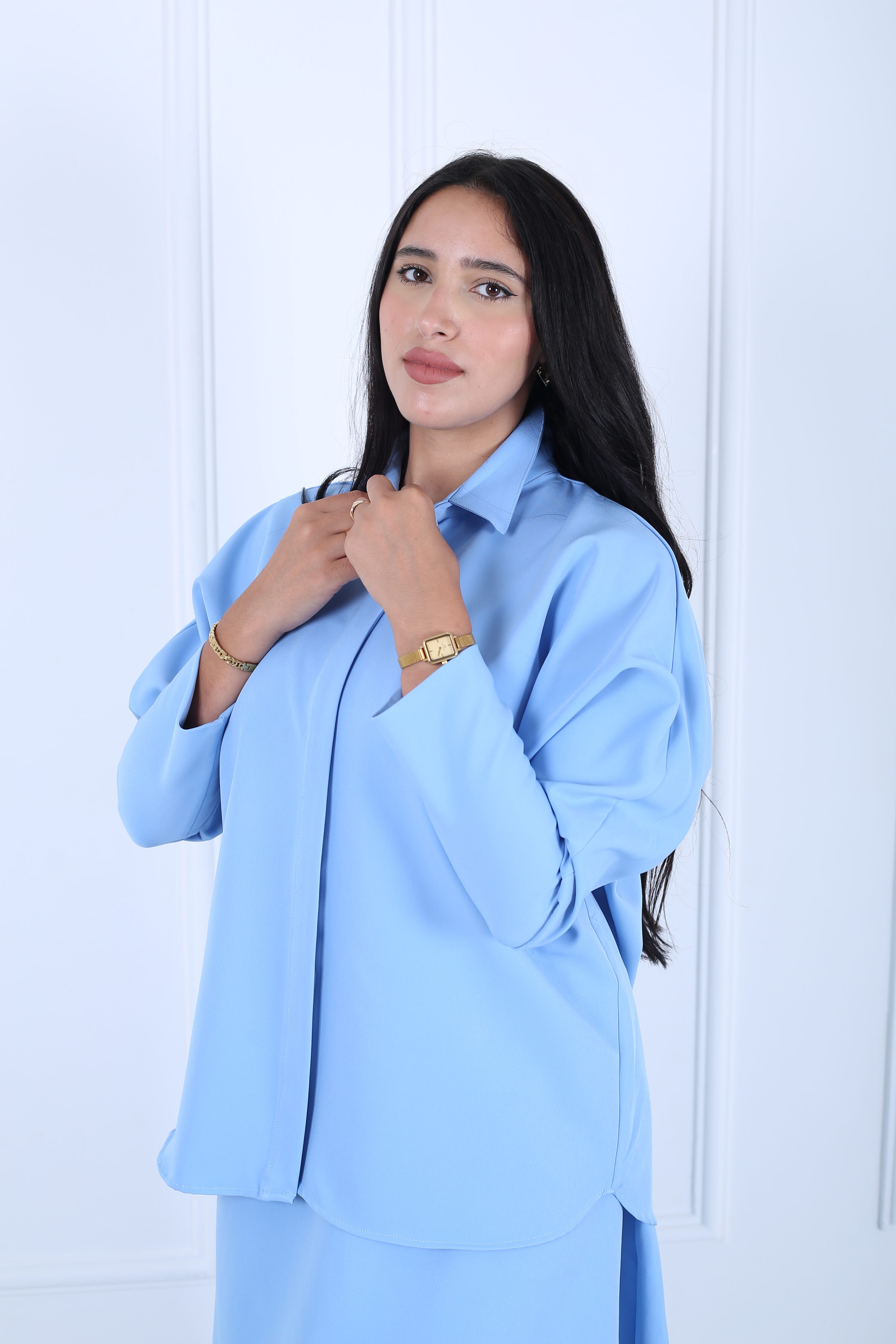 Ensemble chic en crepe de soie – Image 14