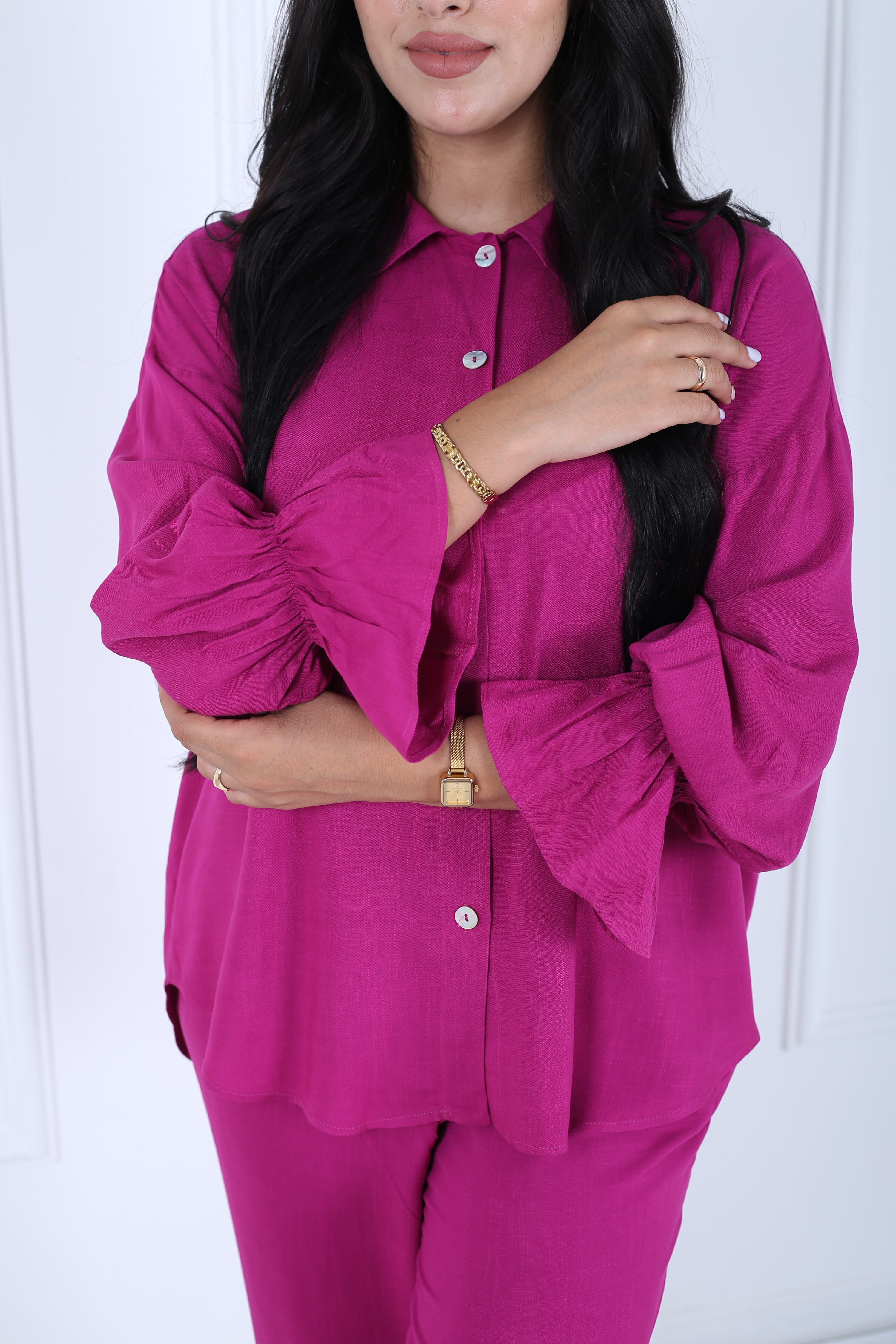 Ensemble Ruffle en Lin – Image 5
